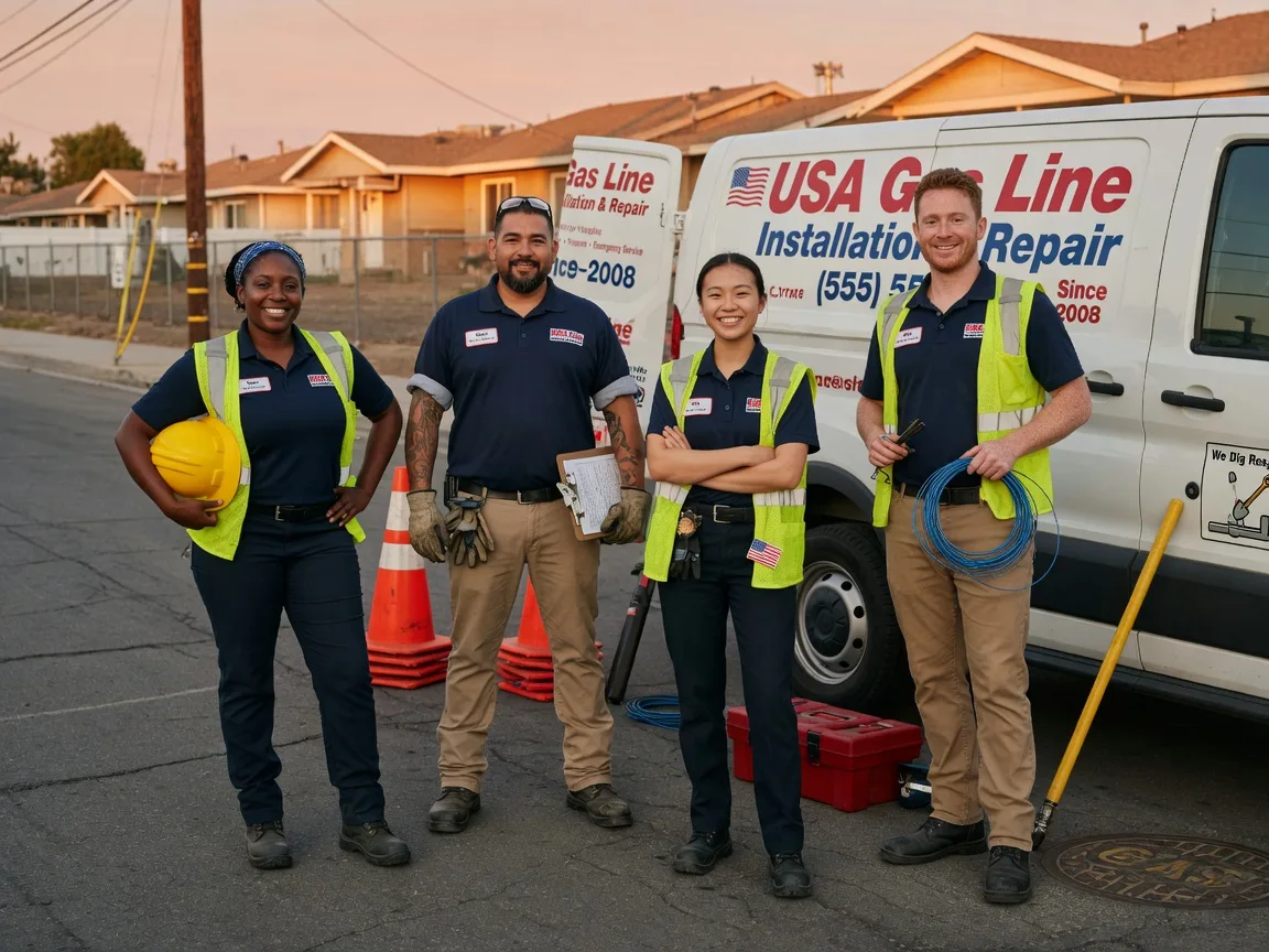Gas Line Installation company in Bourbon, MO
